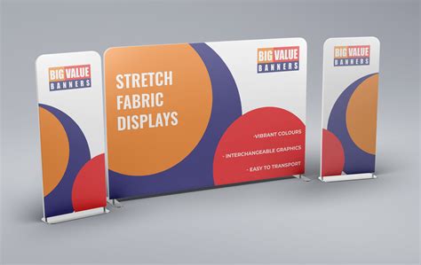 aluminum frame and stretch fabric|Tension Fabric Displays with Stand .